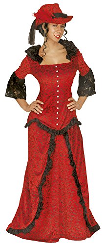 W WIDMANN MILANO Party Fashion - Cowboy Jouet, 8234541, Rouge/Noir, s
