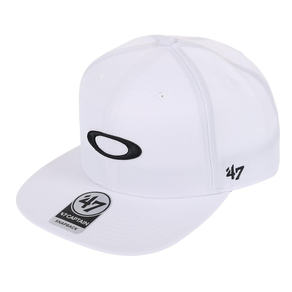 Oakley B1B Ellipse Hat Baseball Cap Unisex White One Size Adjustable