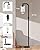Lightdot 63IN Dimmable Industrial Floor Lamp, Black Modern Standing Lamps with Clear Glass Lampshade, E26 LED Bulb Included, Farmhouse Floor Lamp for Living Room Bedroom