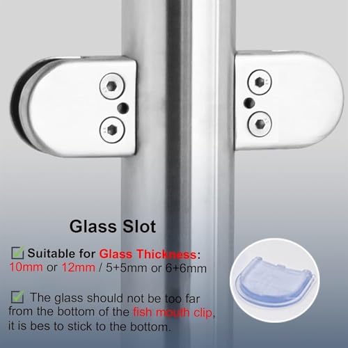 Poste de balcón de acero inoxidable de 65 a 105 cm para soporte de barandilla 5