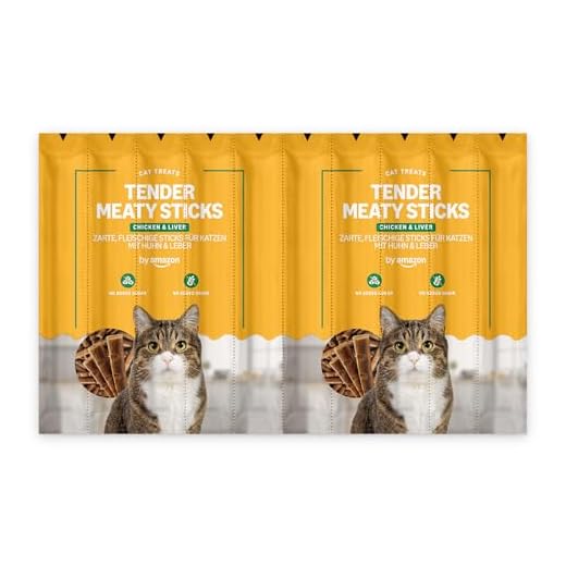 by Amazon Cat Sticks Huhn & Leber