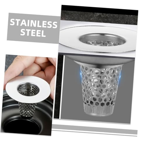 Filtre à drain inoxydable évier douche lavabo crépine durable Tofficu - 7