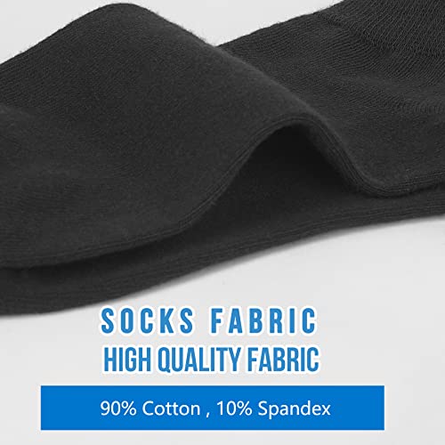 Iseasoo 7 Pairs Men Ankle Socks,Athletic Soft Low Cut Socks,Non Slip Cotton Socks For Men,Running Casual Socks #TOP6