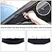 Aunginsy Car Hood Protector Bra Compatible with Nissan Frontier 2013-2021, Pickup Front Engine Hood Black Leather Protector Cover Half Hood Bonnet Bra Car Front Mask Hood Shield Exterior Accessories