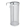 Bier-gaasfilter, 300 micron roestvrij staal, brouwfilter met haken, zelfgemaakt brouwbier hop mesh filter voor thuis…
