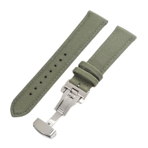 Correa de reloj de 18mm con hebilla de mariposa ideal para reuniones de negocios de gala