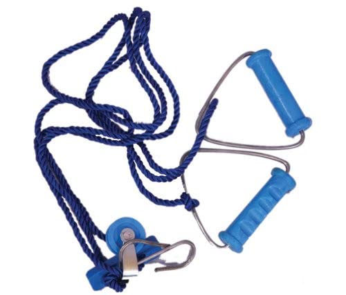 Rxshopy Rope and Pulley for Frozen Shoulder Exercise, Over Door Exercise Equipment for Frozen Physical Therapy, Flexibility Stretching, Range of Motion and Hand/Arm Exercise Material Plastic Body