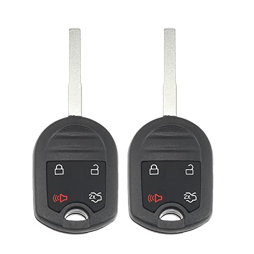 Clé de voiture de rechange CWTWB1U793 315 MHz 4 boutons pour modèle Fiesta