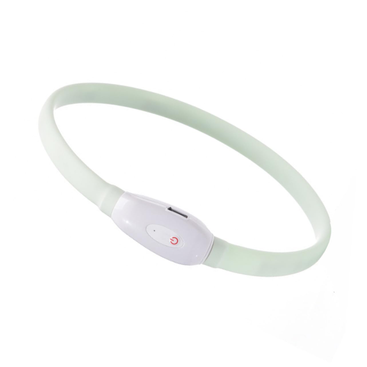 Beavorty 2juegos Collar Led Luminoso para USB Recargable Collar De De Prueba De Agua para Paseos y Seguridad De Mascota