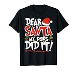 Matching Family Dear Santa Christmas Funny