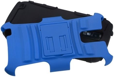 MYBAT ASAMT989HPCSAAS005NP Advanced Armor Rugged Durable Hybrid Case with Kickstand for Samsung Galaxy S II/SGH-T989-1 Pack - Retail Packaging - Dark Blue/Black