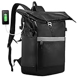 Compartimento de tapa plegable: bolsa plegable LOVEVOOK High Coast. Material de lámina. Gancho de metal. Se puede enrollar completamente y es muy fácil de llevar. 