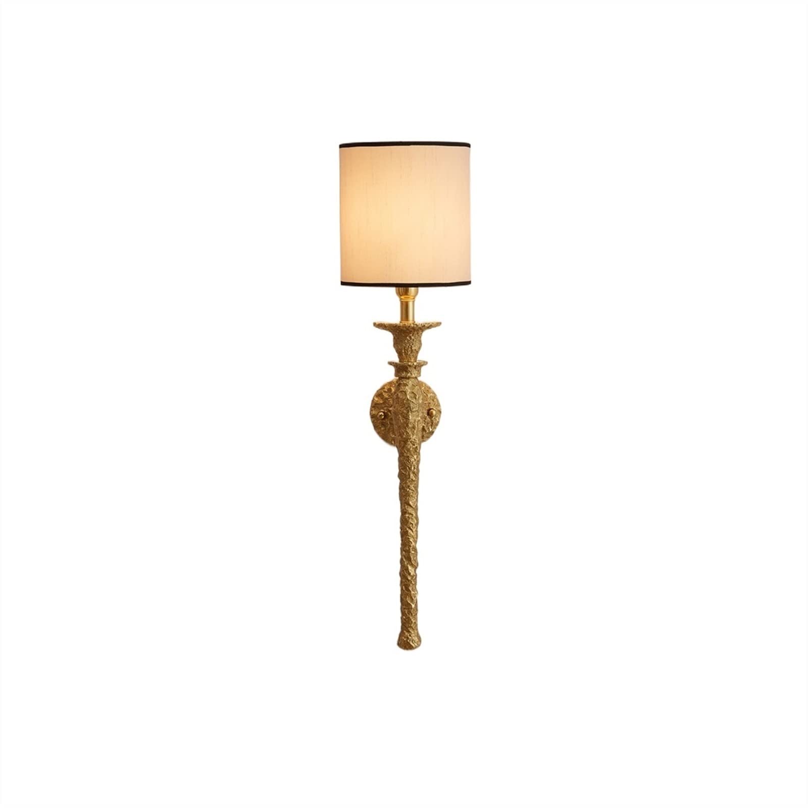ZENY896V Bedroom Vintage Luxury Wall Lamp, Bedroom Bedside, Corridor Staircase Porch All Copper Lighting Wall Sconce(Yellow)