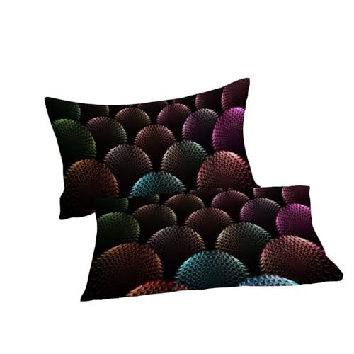 Taies d'oreiller filles et housse de couette double 3D - 7