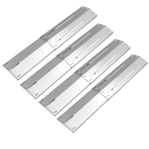 Plowo Universal Adjustable Tent Shield, Stainless Steel Heat...