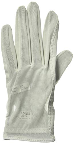 Lady Classic Solar Full Finger Golf Glove White Large Lh #TOP8