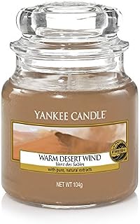 Świeca zapachowa Yankee Candle, w małym słoik, Warm Desert Wind, czas palenia: do 30 godz.