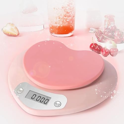 Azonee Pink Kitchen Scale 5kg/1g