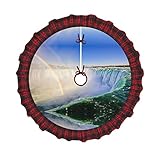 Weihnachtsbaumröcke mit Wasserfall- und Regenbogen-Druck, für Weihnachtsschmuck, Dekoration, mehrere Größen 76,2 cm/91,4 cm/121,9 cm