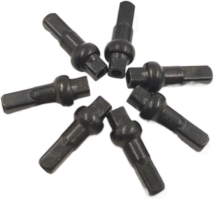 Double Square Head Road Bike Brass Nipples 14G Black High Strength 14.4mm 16mm 18mm for Bicycle Spoke Parts (Color : Black, Size : 14.4mm100pcs)