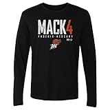 500 LEVEL Natasha Mack Phoenix Mercury Long Sleeve Shirt - Natasha Mack Phoenix Mercury Elite WHT (Black, XX-Large)