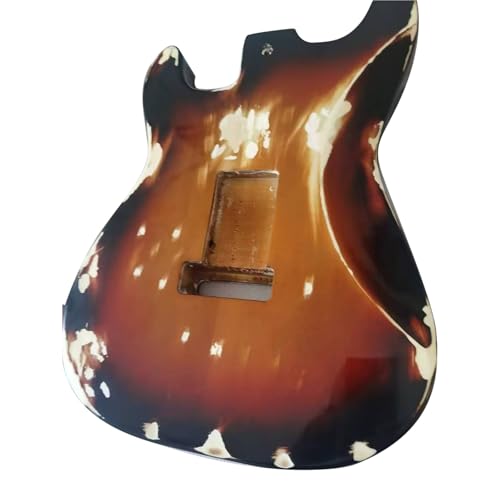 Unfinished Guitar Body The Semi Finished DIY Body Of The Vicissitudes Board Is Suitable For ST Electric Guitar(Style 2)