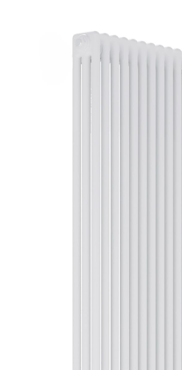 Grzejnik dekoracyjny LUXRAD Columnus 3-8Kolumn 180x38 cm ZDC biały 1326W