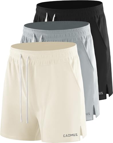 Short de sport homme Cadmus pack de 3 parfaits pour vos séances de musculation intenses