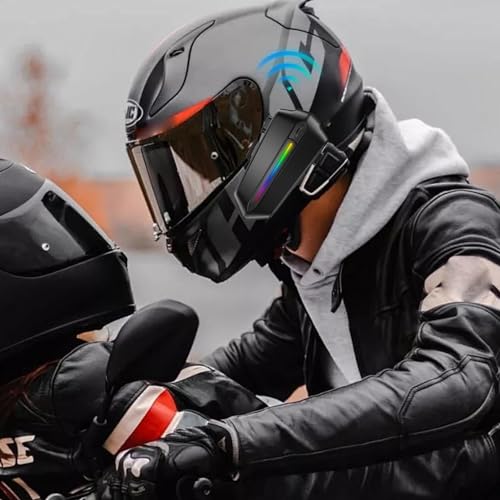 Auriculares inteligentes para casco de moto impermeables con Bluetooth tipo C 4