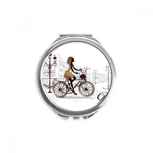 Miroir portable vélo france pour ajuster son maquillage en voyage