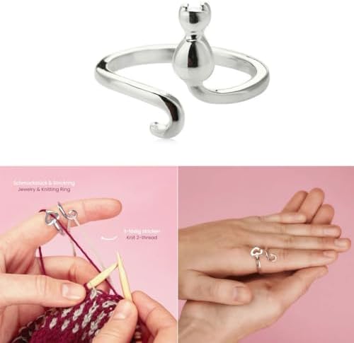 7 stuks haakringen, haakaccessoires, haakringen