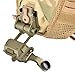 LOOKDNDS J Arm Dovetail Mount PVS-14 NVG Mount J-Arm Night Vision Scope Metal Helmet Mount J Arm Bracket Compatible for Helmet Night Vision Goggles All Models of PVS 14 FDE