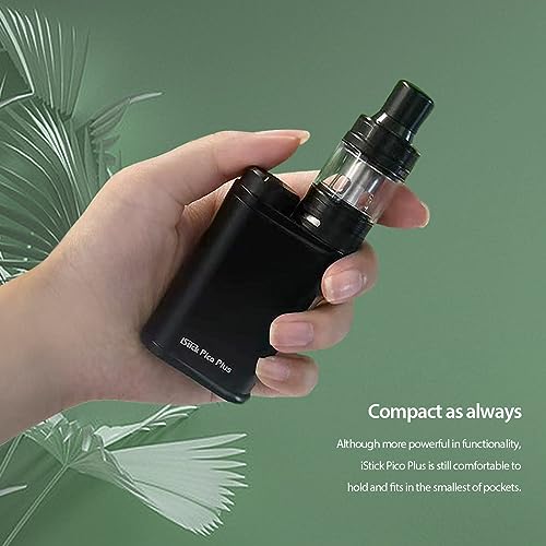 Eleaf iStick Pico Plus s Melo 4S - sada e-cigaret - maximálně 75 wattů - objem nádržky 4 ml - barva: černá