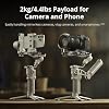 DJI RS 4 Mini Combo, Gimbal Stabilizer for Cameras Canon/Sony/Panasonic/Nikon/Fujifilm, Auto Axis Locks, Intelligent Tracking, 2kg/4.4lbs Payload, Camera Gimbal, Camera Stabilizer, Briefcase Handle