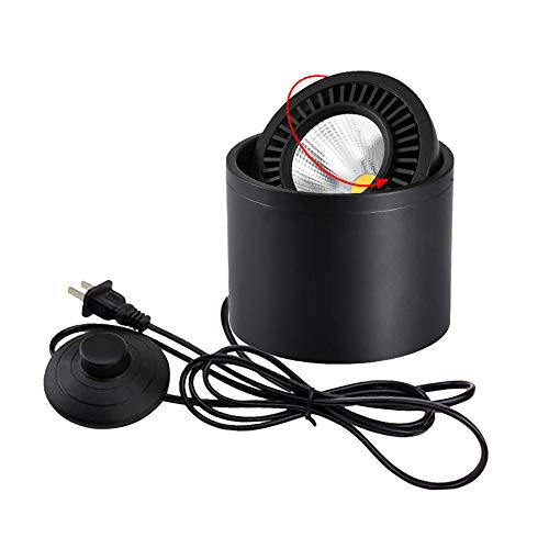 STGLIGHTING High Accent Uplight 7W LED Barrel Type Spotlight Decorative Light Adjustable Body 5.9ft...