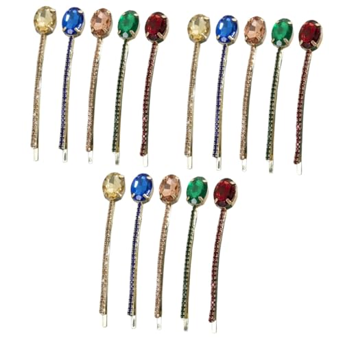 Barrettes à cheveux femme strass POPETPOP pinces de fête pour chignon