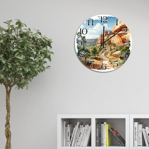 Horloge murale moderne design bois noble finitions soignées