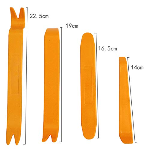 XINGSUI 4Pcs Car Radio Panel Crowbar Tool, Audio Removal Tool - Image 2