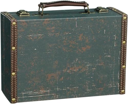 [SLLS] �g�����N�P�[�X �A���e�B�[�N �X�[�c�P�[�X ���B���e�[�W �ؐ��ו����[ �{�b�N�X �z�[���X�g���[�W �f�B�X�v���C ������ �B�e�p �����o�b�N�� PU���U�[ (28*19*10CM,06)