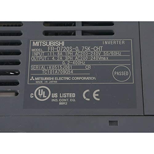 Amazon.co.jp: 1個 新汎用インバータ FR-D700 シリーズ、FR-D720S-0.75