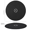 Facmogu 12 Inch Wool Turntable Slipmat, Anti Vibration Record Platter Mat for Phonograph LP Vinyl Player