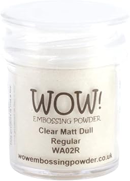 Wow Embossing Powder Wow! Embossing Powder, 15ml, Clear Matte Dull