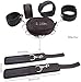 BDSM Sex Bed Bondage Restraints Kit Rope to Hands Sex Ties for Ankles and Wrists Thigh Cuffs Sex Resistance Bands with Ankle Strap Men Adult Play Sexy Handcuff Hand Cuff Bracelets for Women Sweater
