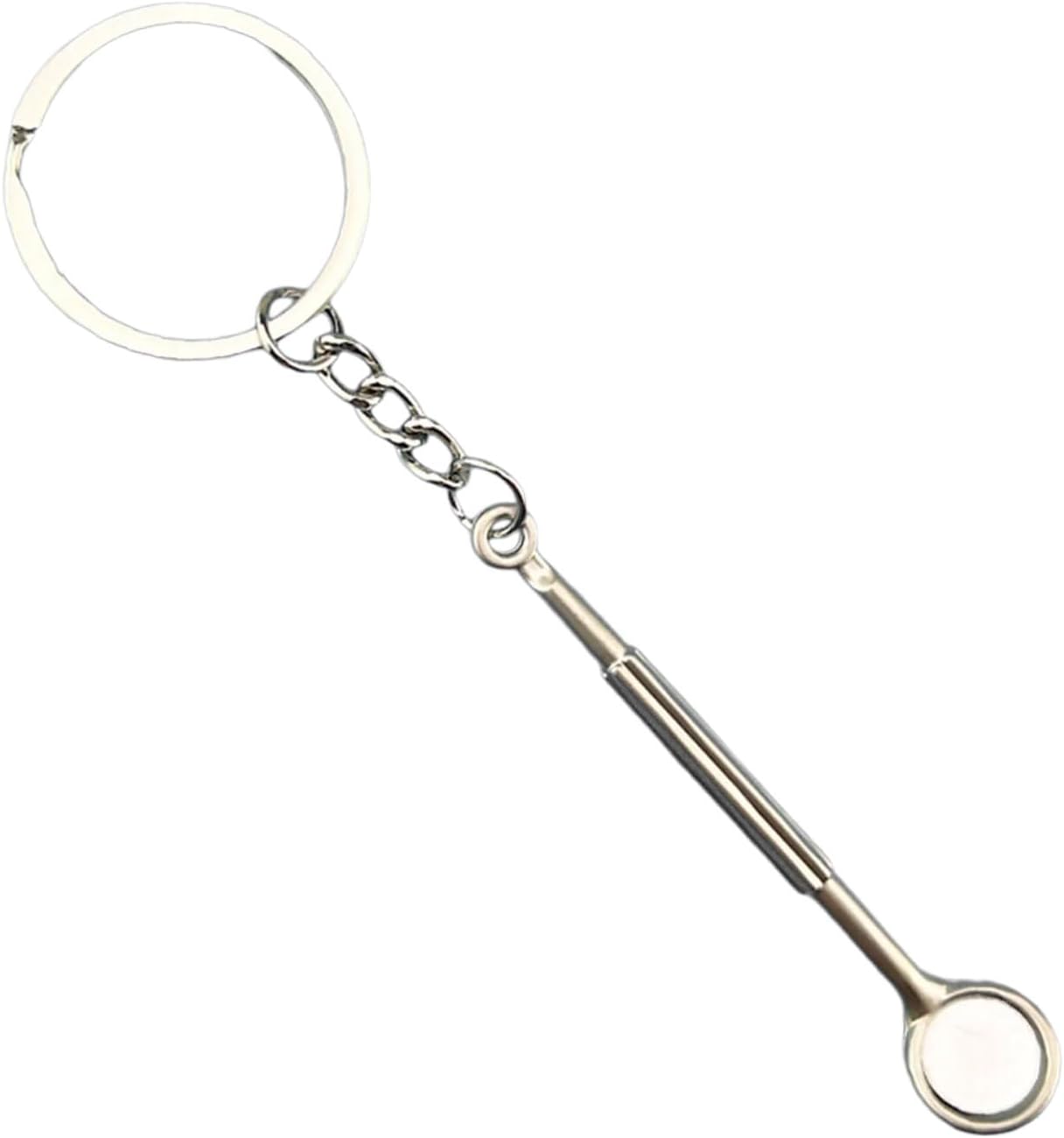 Sturdy Zines Alloy Tooth Shaped Keychain Portable Accessory For Dentals Clinics And Industry Event Daily Use Casual Wear