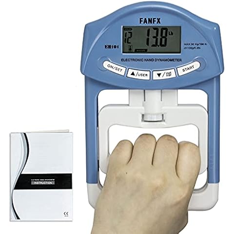 Hand Grip Strength Dynamometer Grip Strength Tester grip meter Hand Grip Strengthener Hand Strength Trainer for School Sport Student, Home, Clinic Use Cover
