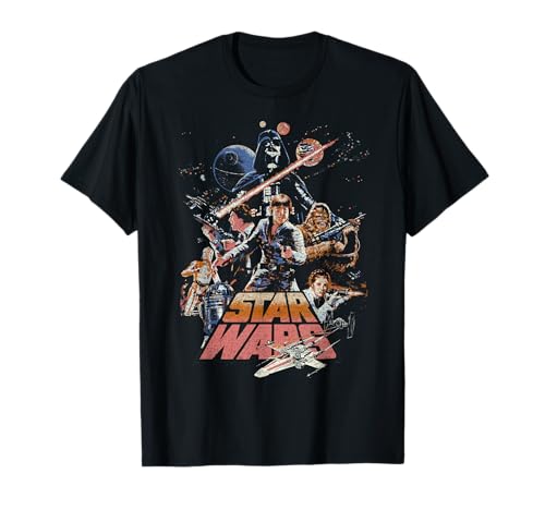 T-shirt Star Wars Stand And Fight look rétro idéal pour les conventions et sorties ciné