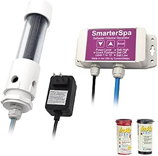 ControlOMatic SmarterSpa Saltwater Smart Chlorine Generation System for Pools, Hot Tubs, and Spas