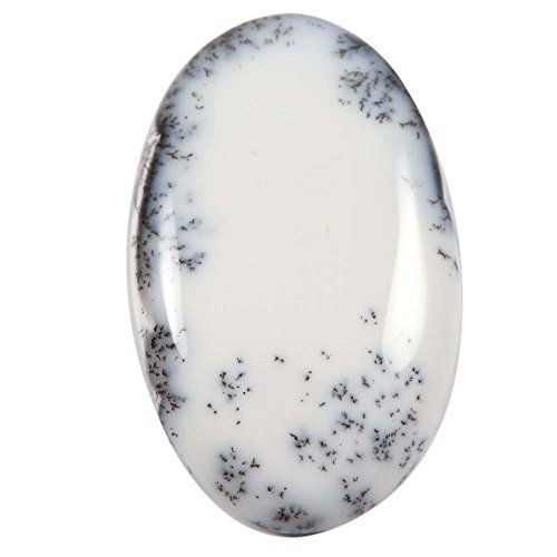 Cabochon dendrite naturelle 47,7 carats pour offrir un bijou artisanal personnalisé Nr64