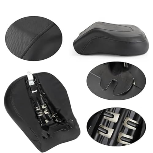 Asientos moto de PU premium con acabado resistente para Fatboy FLSTF 2005-2012 3