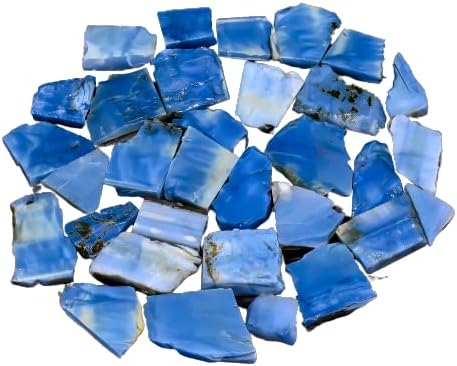 Natural Healing Crystal Raw Slice Gemstones for Jewelry Making – Loose Gemstone Cabochons for DIY Jewelry, Crystal Craft Supplies, Handmade Jewelry Design Stones, Gifts for...